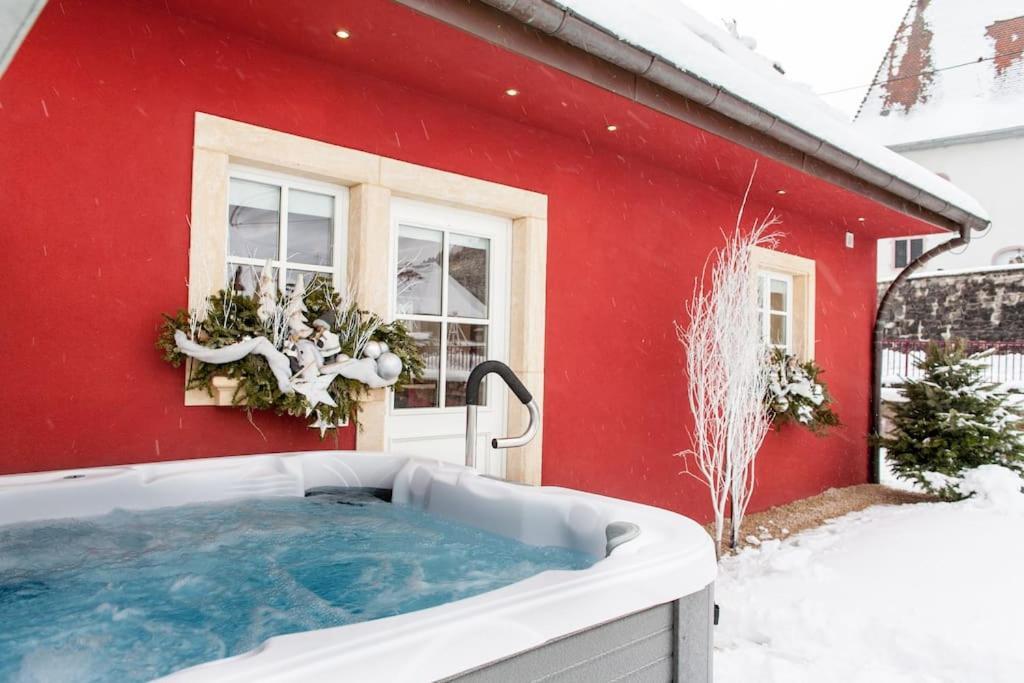 Doller Villa 4 stars Hot Tub Mountain Ski Ballon d'Alsace Sewen Exteriör bild