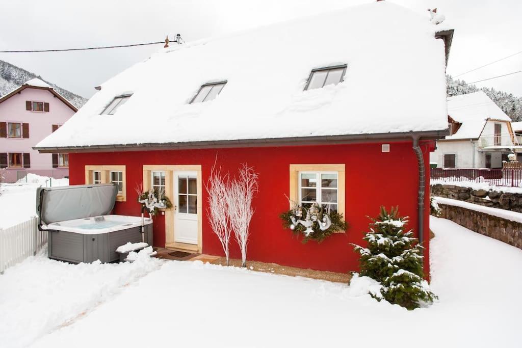 Doller Villa 4 stars Hot Tub Mountain Ski Ballon d'Alsace Sewen Exteriör bild