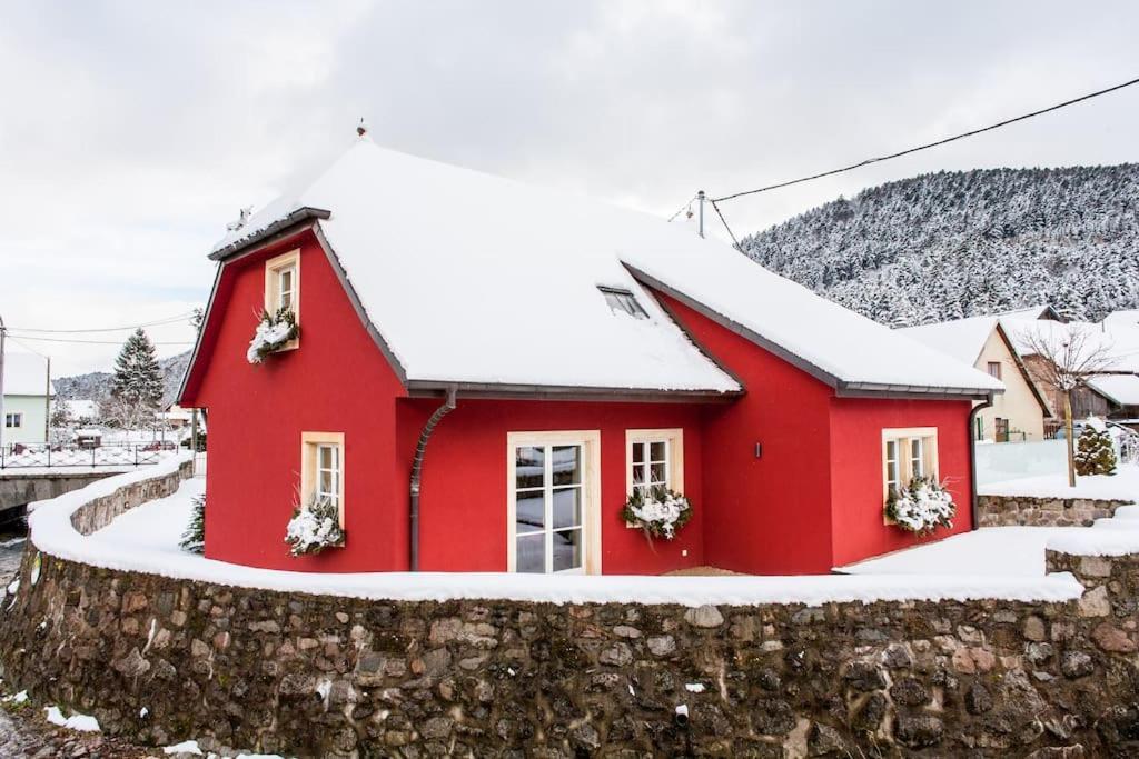 Doller Villa 4 stars Hot Tub Mountain Ski Ballon d'Alsace Sewen Exteriör bild